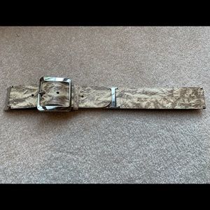 Oscar de la Renta Genuine Snakeskin Belt